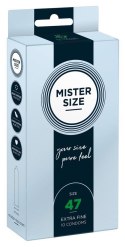 Mister Size 47mm pack of 10