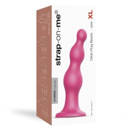 Dildo różowe do strap-ona ostry sex silikonowy