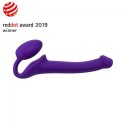 Podwójne dildo fioletowe sex lesbijski 29,8 cm